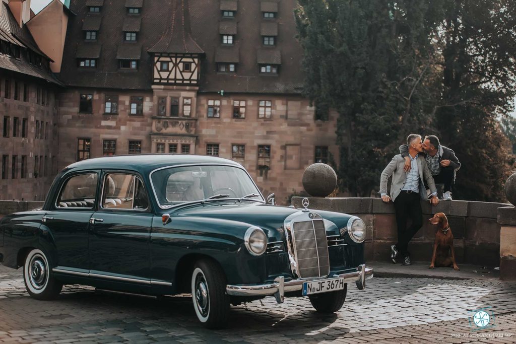 Nurnberg LGBT Wed Save The Date Marko & Jens Nurnberg LGBT Wed