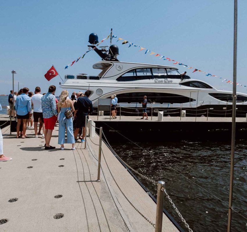 İstanbul Yatta Düğün Fotoğrafı