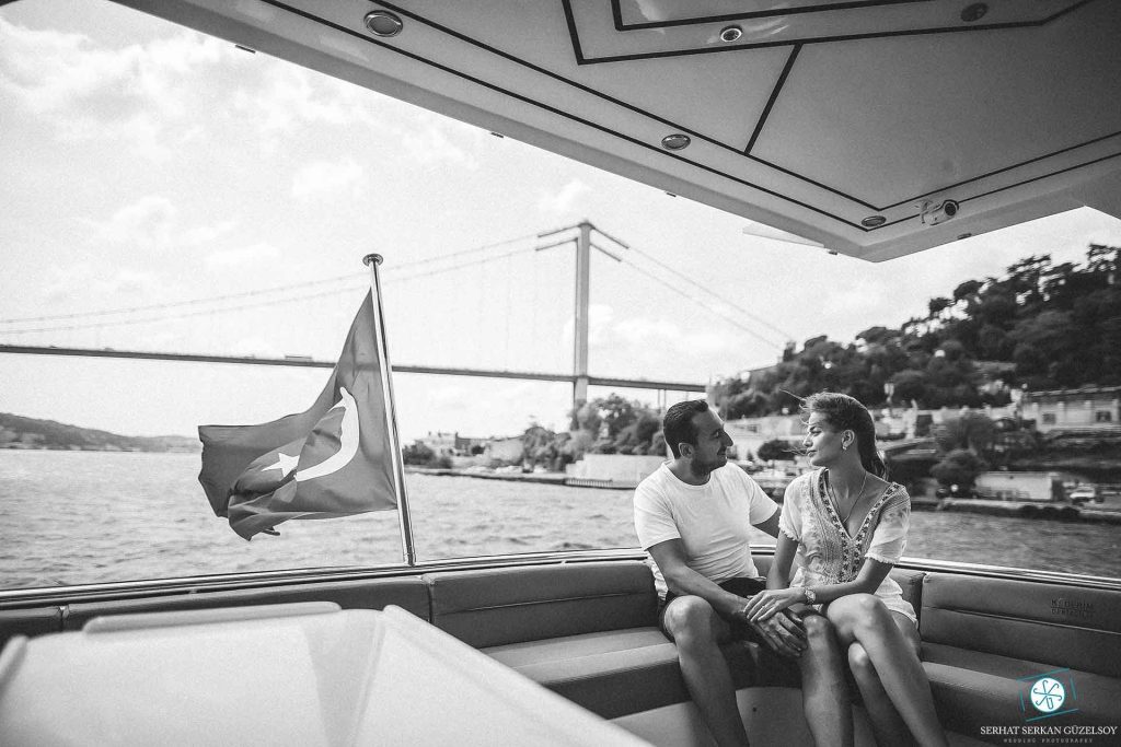 Luxury Yacht Honeymoon Photoshoot