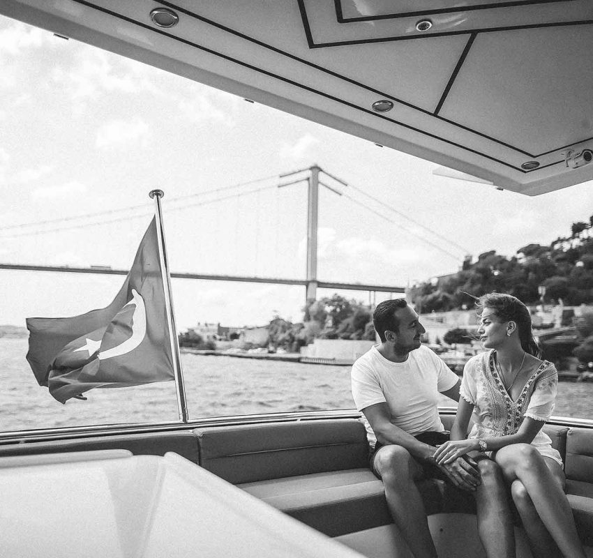 Luxury Yacht Honeymoon Photoshoot