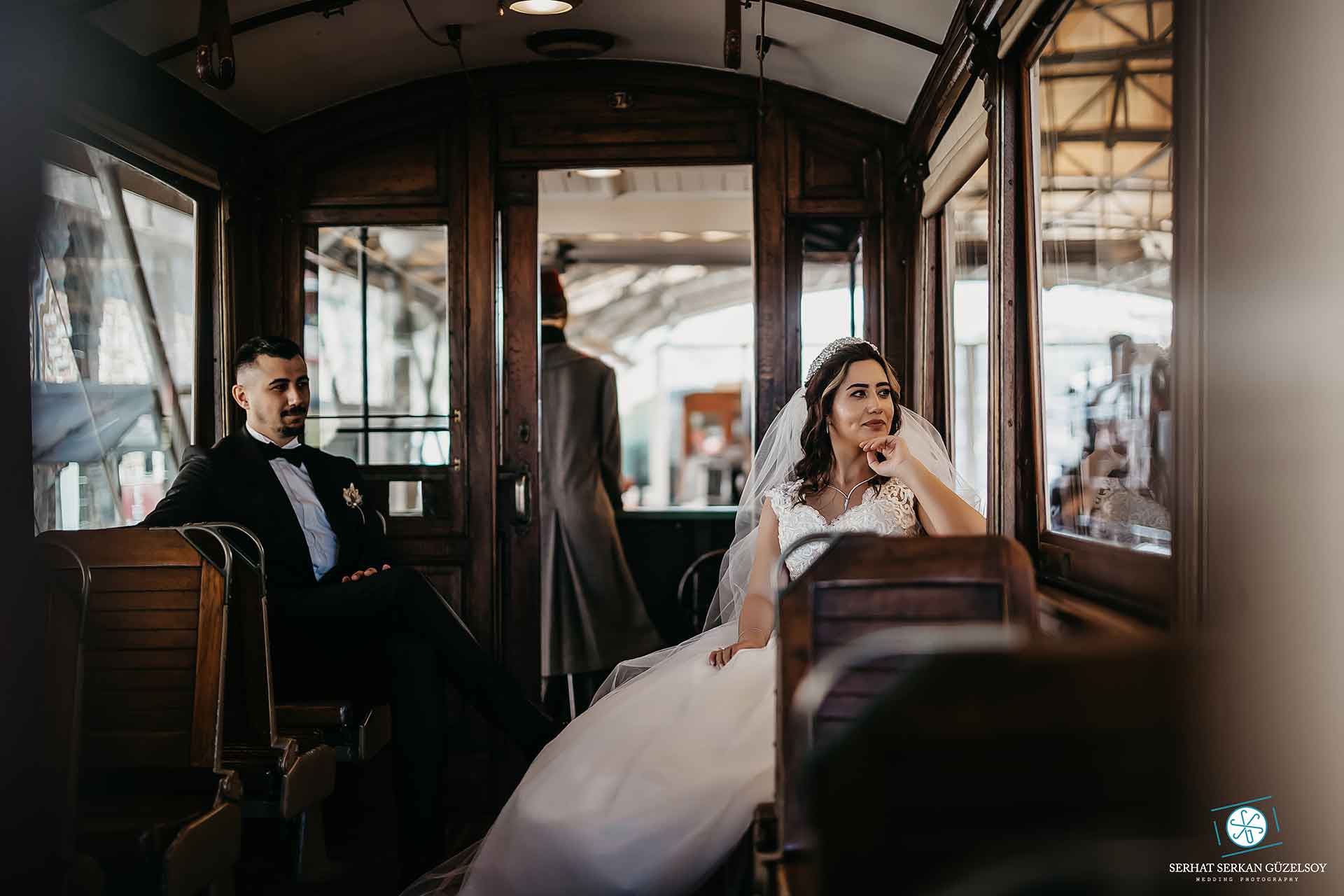 Koç Müzesi’nde gelin damat çekimi fotoğraf 6