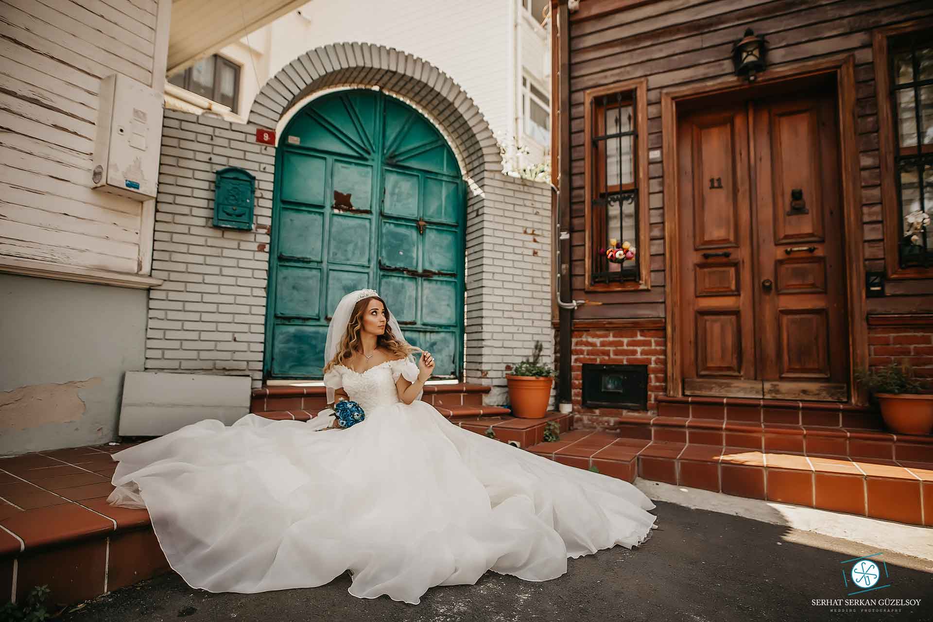 Baltalimanı’nda gelin damat çekimi sokak yürüyüşü 8