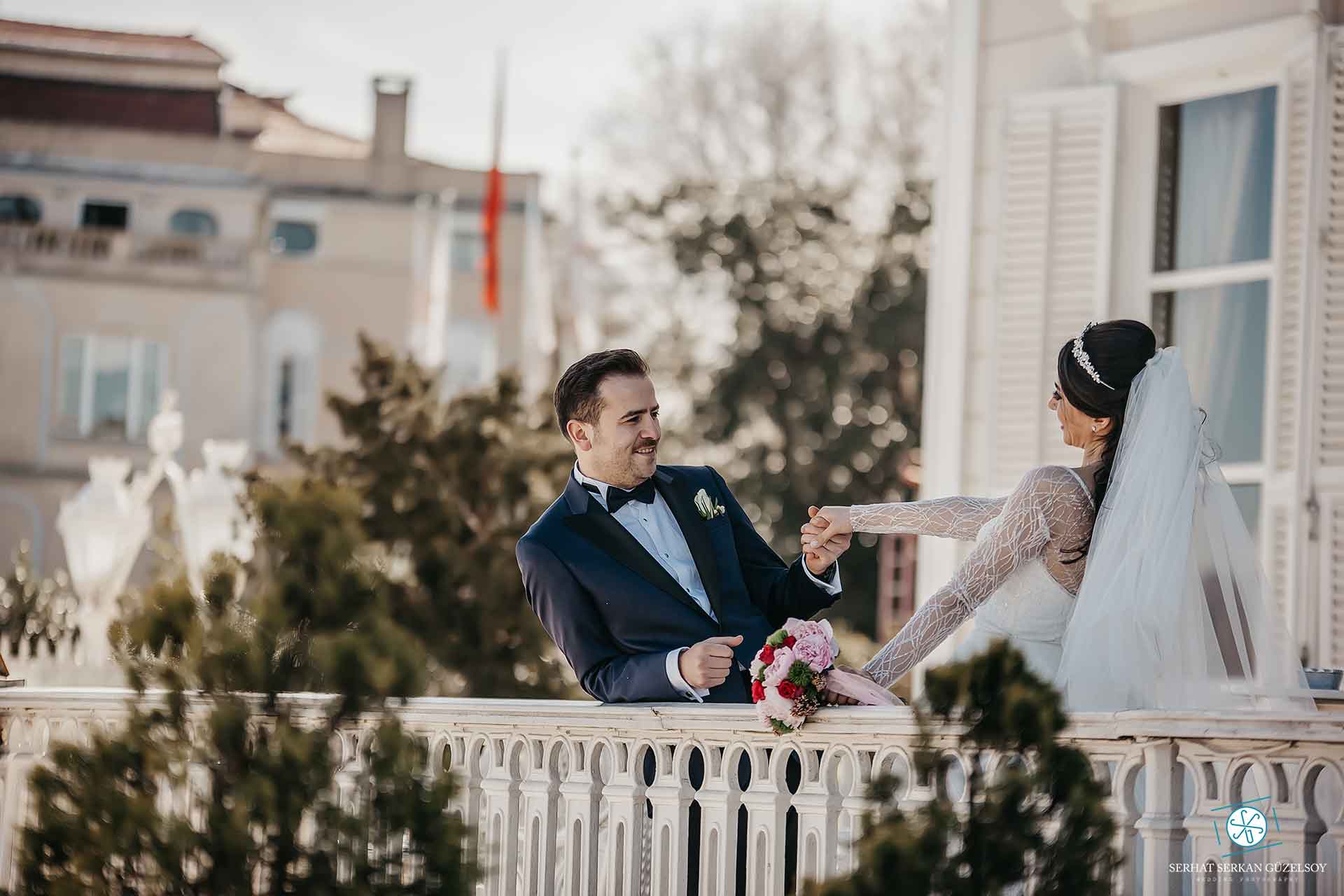 Sait Halim Paşa Yalısı’nda düğün çekimi kare 7