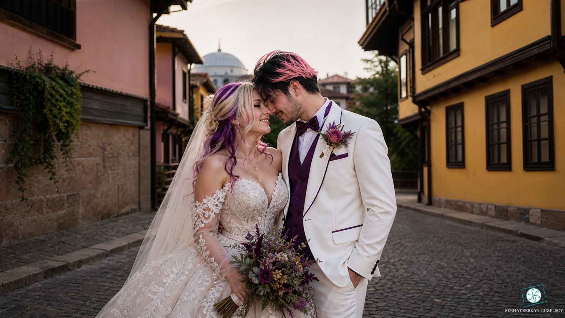 Trabzon yapay zeka düğün fotoğrafları Karadeniz gelin damat hikayesi